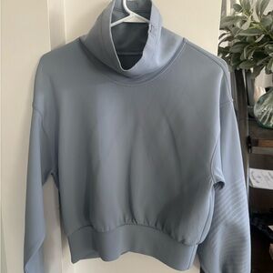 lululemon athletica Gray Turtleneck Sweatshirt